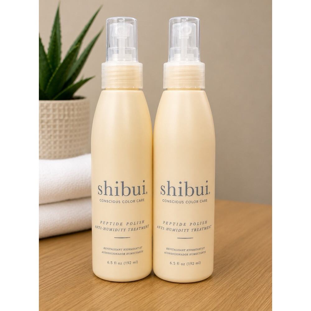 Shibui Peptide Polish Anti-Humidity Treatment Leave-In Spray 6.5 fl oz Duo